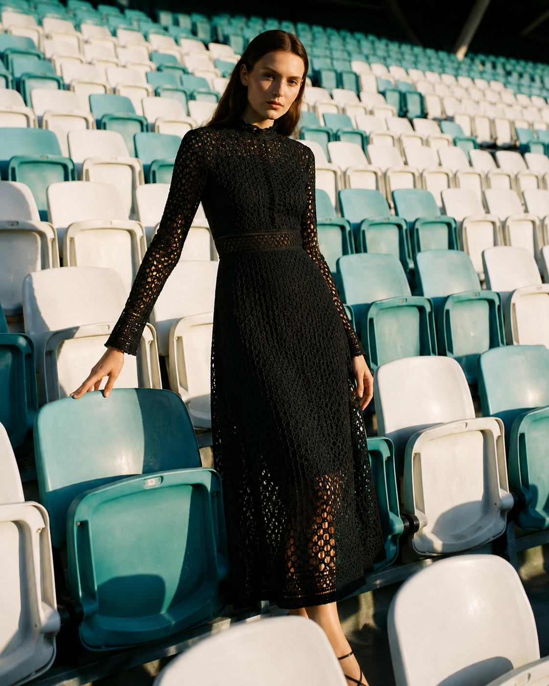 Vestido Encanto Calado