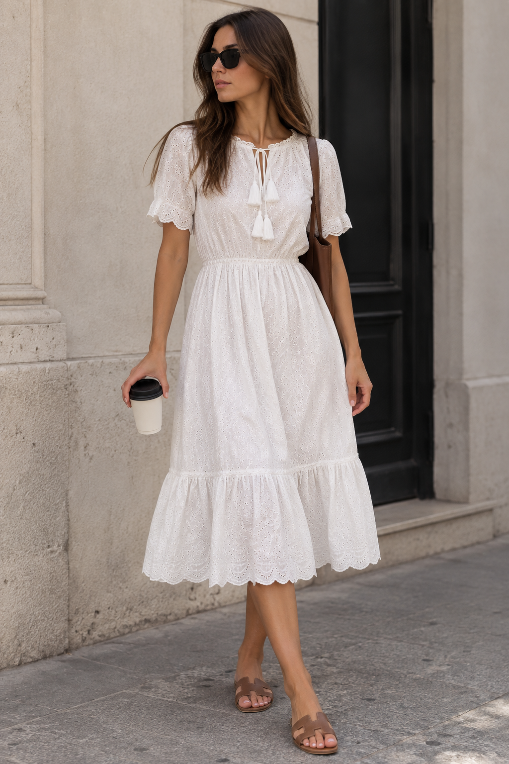 Vestido Bordado Aire Romántico