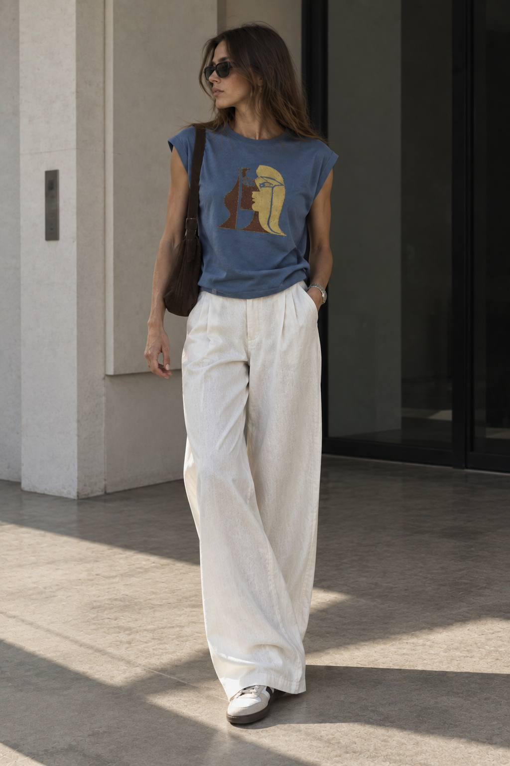 Camiseta Aura Dual con detalle artístico