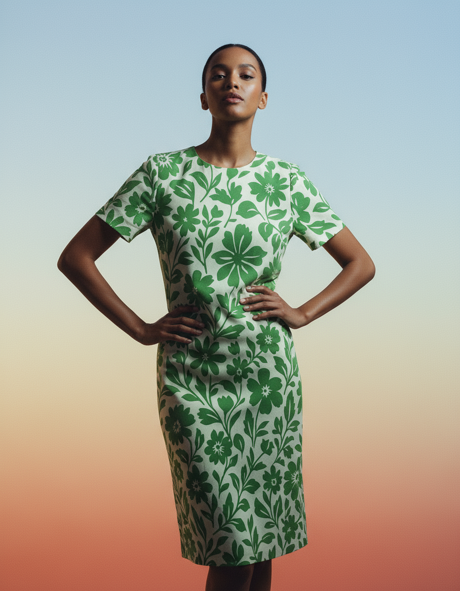 Vestido Floral “Jardín de Ensueño”